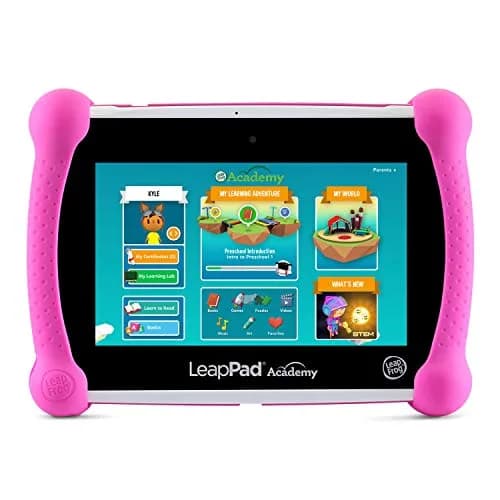LeapFrog LeapPad Academy Kids’ Learning Tablet, Pink 21.59 cm (7") | Developed with Educators thumbnail 9