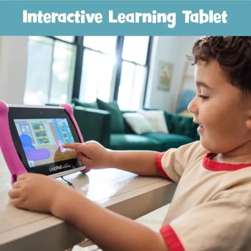 LeapFrog LeapPad Academy Kids’ Learning Tablet, Pink 21.59 cm (7") | Developed with Educators thumbnail 2