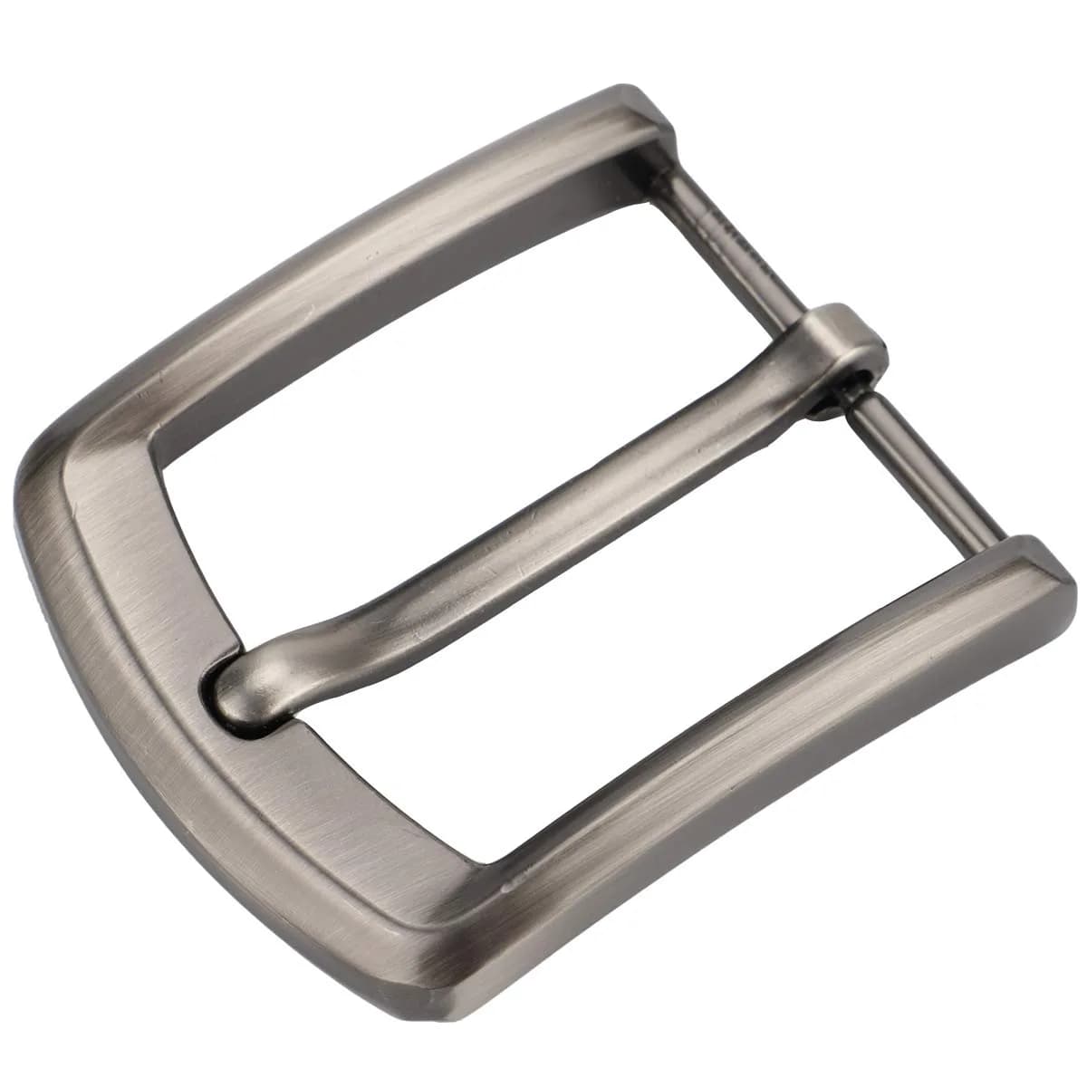McFanBe 1.5" (38 mm) Belt Buckle | Solid Alloy Single Prong Square Replacement Buckle for Men & Women (Grey08) - main product image