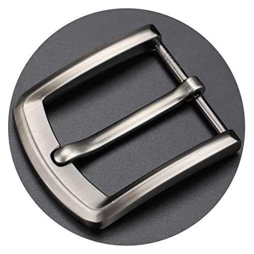 McFanBe 1.5" (38 mm) Belt Buckle | Solid Alloy Single Prong Square Replacement Buckle for Men & Women (Grey08) thumbnail 6