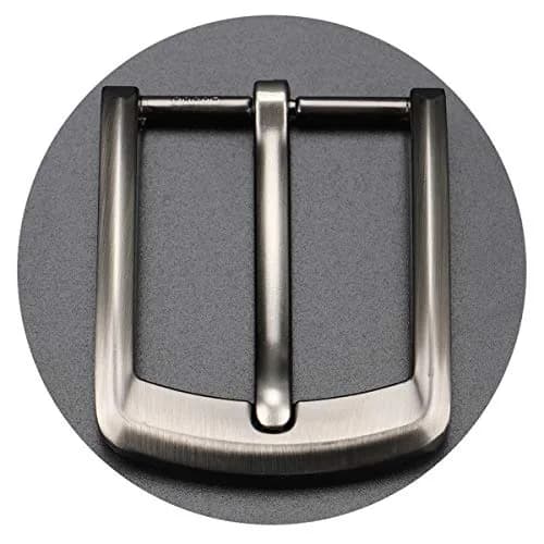 McFanBe 1.5" (38 mm) Belt Buckle | Solid Alloy Single Prong Square Replacement Buckle for Men & Women (Grey08) thumbnail 7