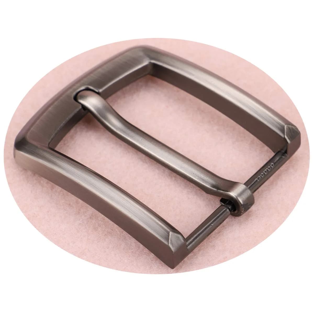 McFanBe 1.5" (38 mm) Belt Buckle | Solid Alloy Single Prong Square Replacement Buckle for Men & Women (Grey08) - view 3