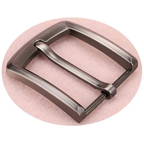 McFanBe 1.5" (38 mm) Belt Buckle | Solid Alloy Single Prong Square Replacement Buckle for Men & Women (Grey08) thumbnail 3