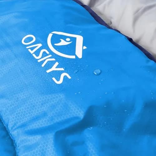 oaskys Camping Sleeping Bag 3 Seasons | Waterproof & Lightweight for Adults Kids thumbnail 8