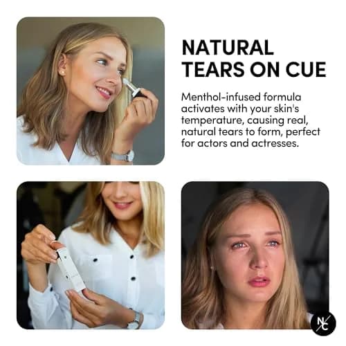 Narrative Cosmetics Tear Stick 3.1g (0.1 oz) | Professional SFX Makeup for Natural Tears on Cue thumbnail 6