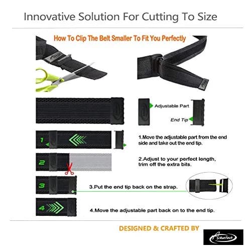 AiRunTech Hydration Running Belt with 2x 175ml Bottles, Phone Holder Fanny Pack for Marathon & Triathlon Gear | 46-130cm Waist thumbnail 6