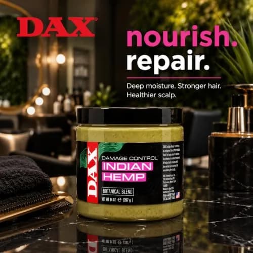 DAX Indian Hemp Moisturizing Hair & Scalp Treatment 14 Oz | Repairs & Restores Damaged Hair thumbnail 4