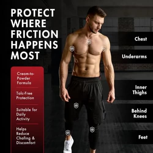 Anthony Body Deodorant Anti Chafing Cream for Men, 3 Fl Oz (2 Pack) | Moisture & Friction Defense thumbnail 9