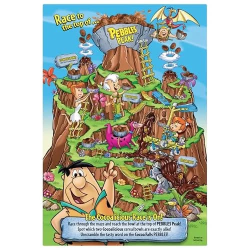 Pebbles Cocoa Chocolate Breakfast Cereal Gluten Free 23 oz (652 g) | Rich Chocolate Flavor & Crispy Rice Crunch thumbnail 9
