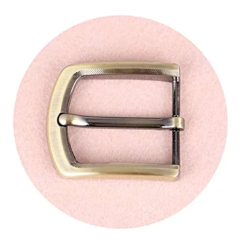 McFanBe 1.5 Inches (38 mm) Belt Buckle Single Prong Square Replacement Buckle for Men & Women | Alloy Metal, Bronze Finish thumbnail 3
