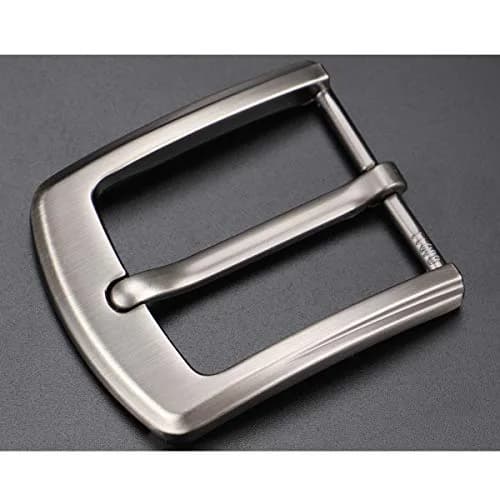 McFanBe Single Prong Belt Buckle for Men & Women, 1.5 Inches (38-40 mm) | Grey Alloy Replacement Buckle thumbnail 6