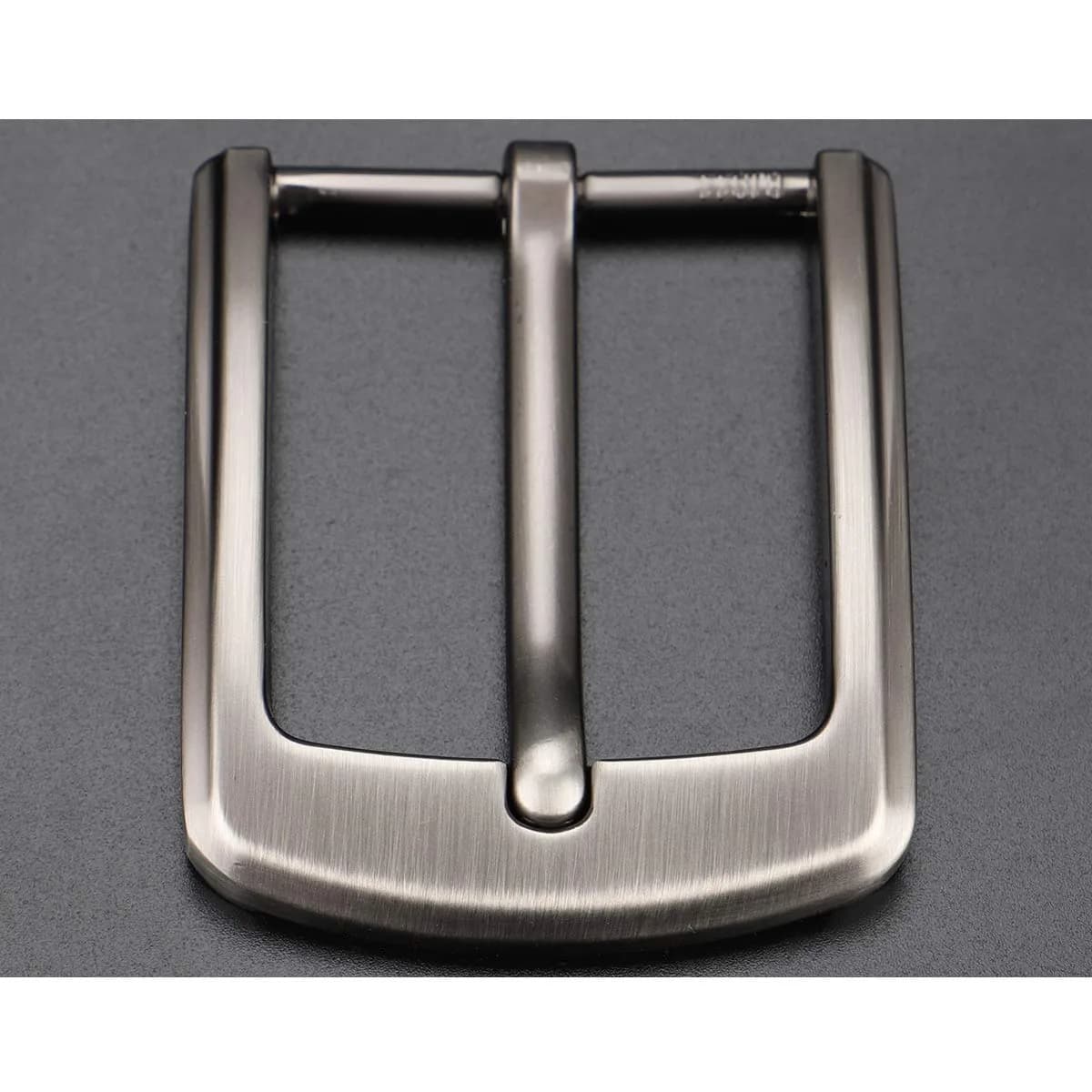 McFanBe Single Prong Belt Buckle for Men & Women, 1.5 Inches (38-40 mm) | Grey Alloy Replacement Buckle - view 7