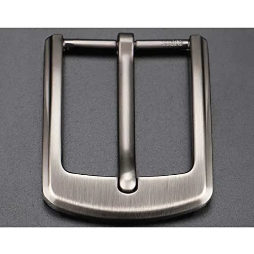 McFanBe Single Prong Belt Buckle for Men & Women, 1.5 Inches (38-40 mm) | Grey Alloy Replacement Buckle thumbnail 7