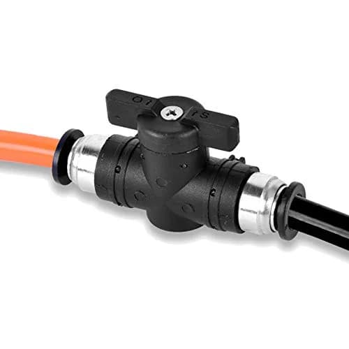 beduan Pneumatic Ball Valve 3/8" x 3/8" OD Push to Connect Fitting | Air & Water Flow Control thumbnail 5
