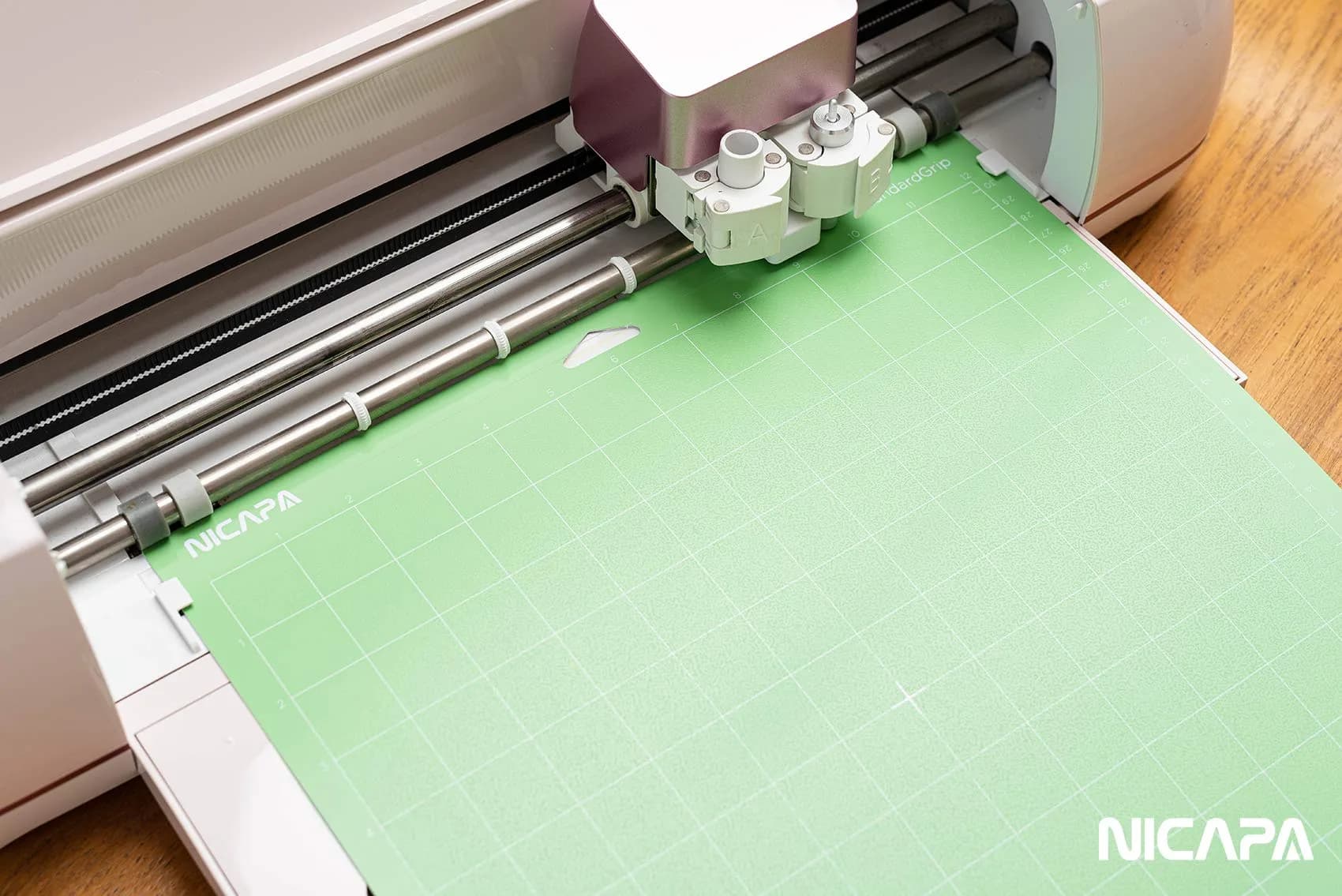 NICAPA Light Grip Cutting Mat Set (3 Mats, Blue, 12x12 inch) | Self-Healing for Paper & Vinyl Crafts - view 3