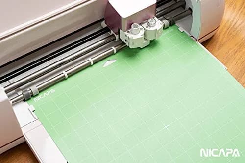 NICAPA Light Grip Cutting Mat Set (3 Mats, Blue, 12x12 inch) | Self-Healing for Paper & Vinyl Crafts thumbnail 3