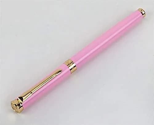 Dryden Designs Fine Nib Fountain Pen - Pink, 0.5mm Line Size | Smooth Elegant Writing with 24 Ink Cartridges thumbnail 2