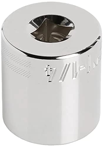 CRAFTSMAN Shallow Socket, SAE, 1/2-Inch Drive, 1-1/4-Inch | Rust-Resistant Chrome Finish thumbnail 3
