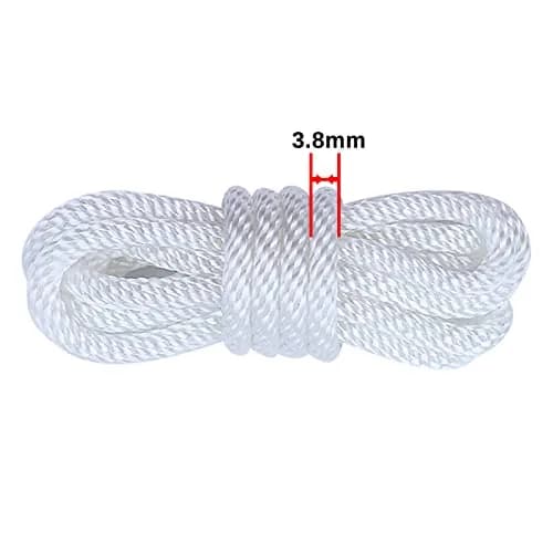 Adefol Recoil Starter Rope Pull Cord for Honda GX100 GX120 GX160 GX200 Engines | 4.8M Total Length thumbnail 5