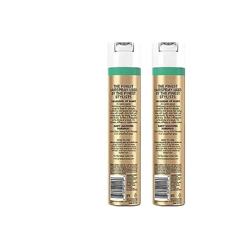 L'Oreal Paris Elnett Unscented Hairspray, Extra Strong Hold 72-Hour Formula, 330ml (11 oz) Pack of 2 | Humidity Resistant Frizz Control thumbnail 9