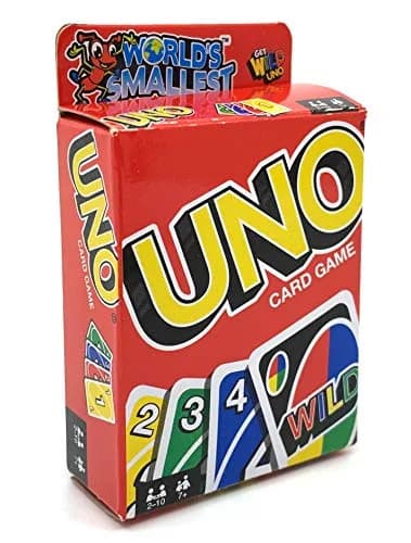 World's Smallest UNO Card Game 112 Cards | Classic Matching Game for Ages 6+ thumbnail 4