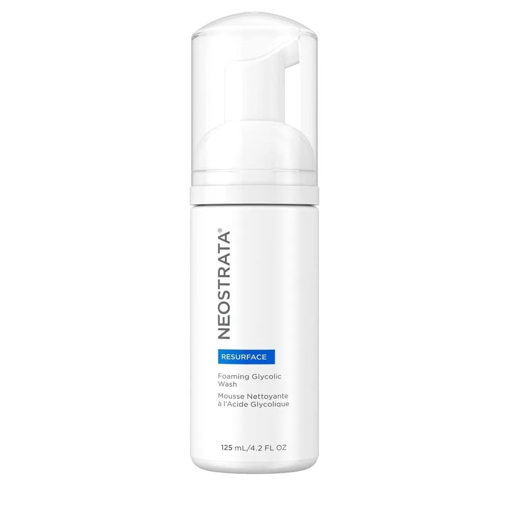NEOSTRATA Foaming Glycolic Face Wash High Strength AHA Cleanser Soap-free 4.2 fl. oz. | Exfoliates & Cleanses for Experienced Glycolic Users