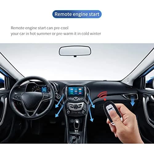 EASYGUARD EC003-1 PKE Car Alarm System with Push Button Start & Remote DC12V | Passive Keyless Entry thumbnail 5