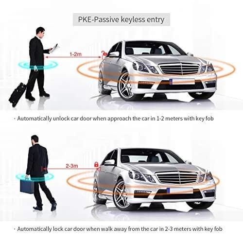 EASYGUARD EC003-1 PKE Car Alarm System with Push Button Start & Remote DC12V | Passive Keyless Entry thumbnail 7