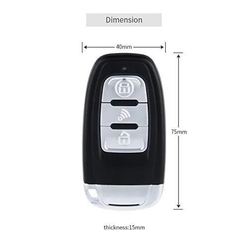 EASYGUARD EC003-1 PKE Car Alarm System with Push Button Start & Remote DC12V | Passive Keyless Entry thumbnail 2