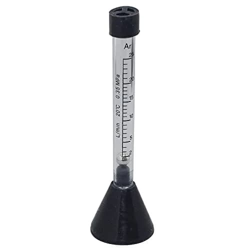 RIVERWELD Argon Gas Flow Meter Tester 0-25 LPM (0.03 kg) | Measures Flow for MIG/TIG Torches thumbnail 1