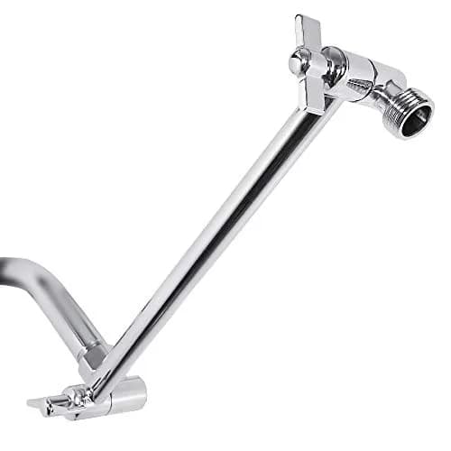 NearMoon Adjustable Shower Arm Extension 27.94 cm (11 Inch) Chrome Finish | Upgrade Shower Experience thumbnail 1