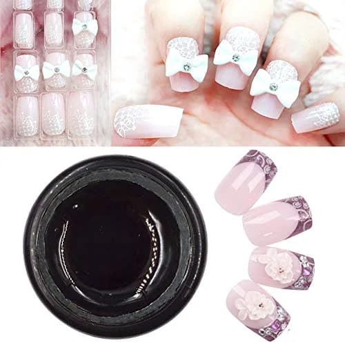 YESLADY Super Sticky Rhinestone UV Gel Adhesive Builder 8ml (0.27 Fl Oz) | Strong Hold for Nail Art & Jewelry thumbnail 2