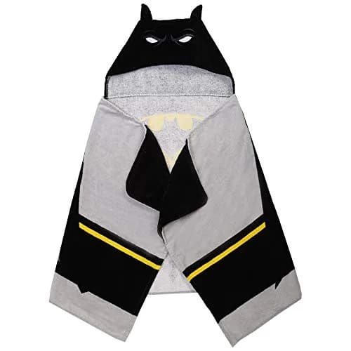Franco Batman Hooded Towel Wrap 64cm x 127cm (25" x 50") | Super Soft Cotton Terry for Bath, Pool, Beach thumbnail 5