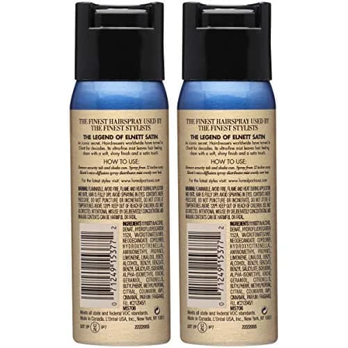 L'Oreal Paris Elnett Extra Strong Hold Hairspray, Unscented, 2.2 oz (Pack of 2) | Humidity Resistant, Brushable Hold thumbnail 2