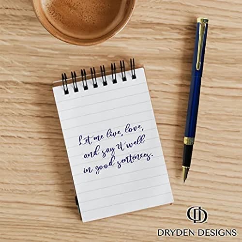 Dryden Designs Fountain Pen Fine Nib | Elegant Writing with 0.5mm Fine Nib, Includes 24 Ink Cartridges thumbnail 7
