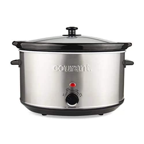 Courant Slow Cooker Crock 8.5 Quart | Dishwasher Safe, Stainless Steel thumbnail 1