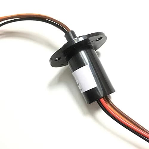 Taidacent Rotary Slip Ring 4 Wires 15A Gold Contact | Long-Lasting Electrical Collector thumbnail 5