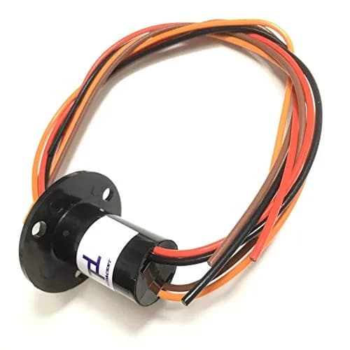 Taidacent Rotary Slip Ring 4 Wires 15A Gold Contact | Long-Lasting Electrical Collector thumbnail 2