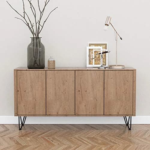 Genius Iron Furniture Legs 6 inch | Mid-Century Modern Steel DIY Home Decor thumbnail 5