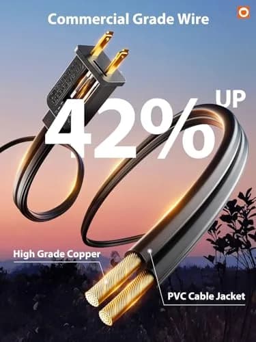 addlon LED Outdoor String Lights 48FT Vintage Weatherproof ETL | 15 Shatterproof Edison Bulbs | All Seasons thumbnail 4