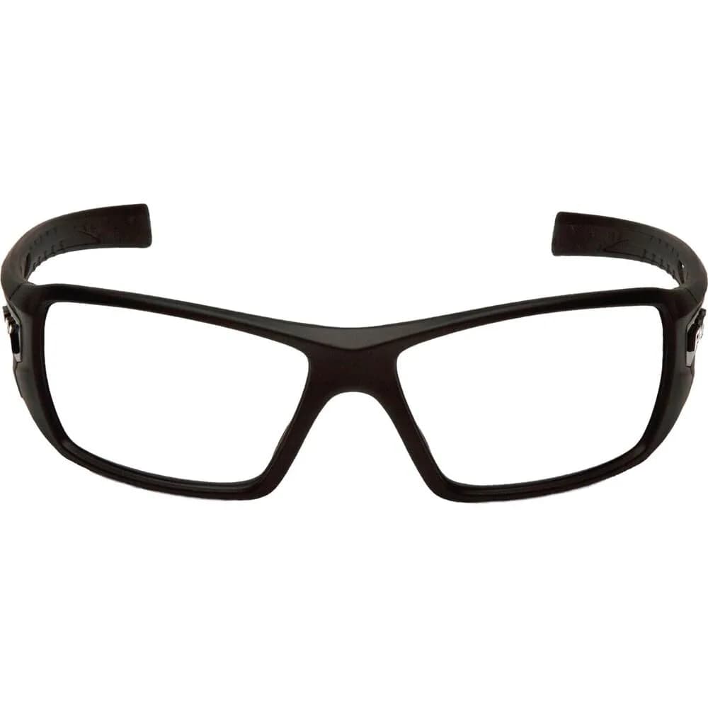 Pyramex Velar Safety Glasses Black Frame Clear Lens | ANSI Z87.1 Certified — Black Frame / Clear Lens