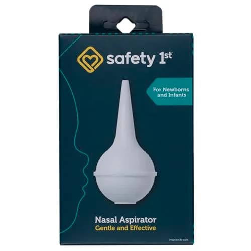 Safety 1st Nasal Aspirator White 1 Count (60g/2.1oz) | Gentle Suction for Clear Breathing - main product image