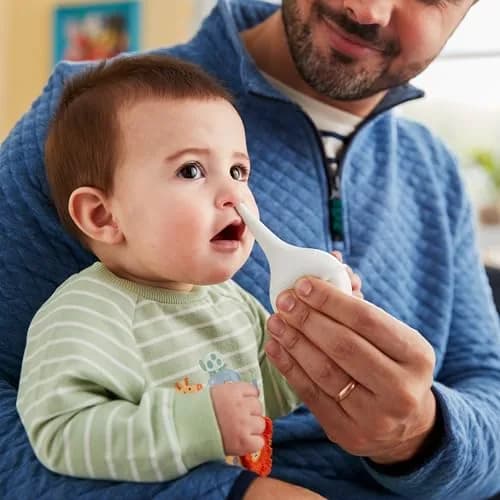 Safety 1st Nasal Aspirator White 1 Count (60g/2.1oz) | Gentle Suction for Clear Breathing thumbnail 5