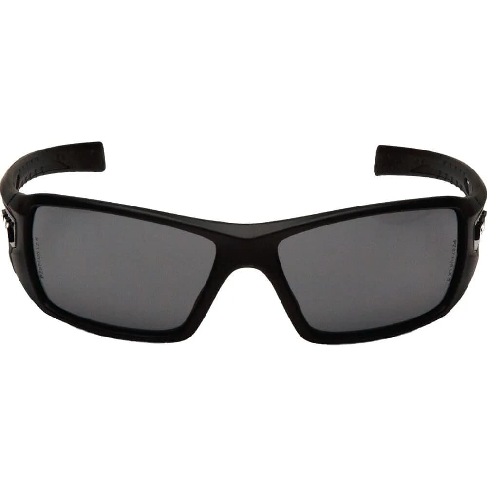 Pyramex Velar Black Gray Safety Glasses | ANSI Z87.1 Certified, Polycarbonate Lens — Black Frame / Gray Lens