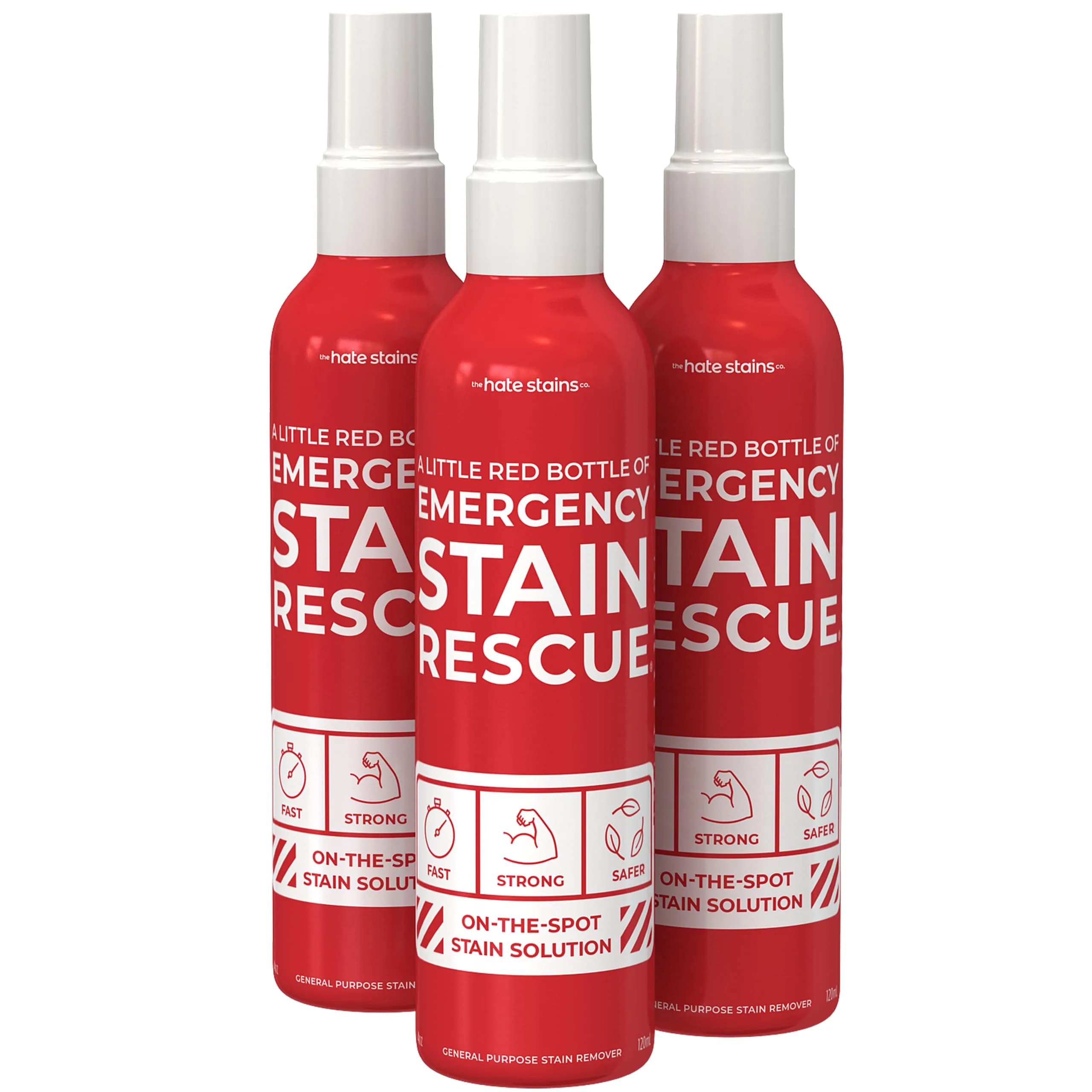 Emergency Stain Rescue Stain Remover Spray 236ml (8 Fl Oz) | Versatile Fabric, Carpet, Upholstery Spot Cleaner — 4 Fl Oz