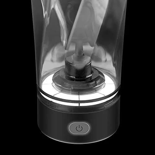 VOLTRX Premium Electric Protein Shaker Bottle 700ml (23.7 oz) | USB Rechargeable Vortex Mixer Cup thumbnail 4