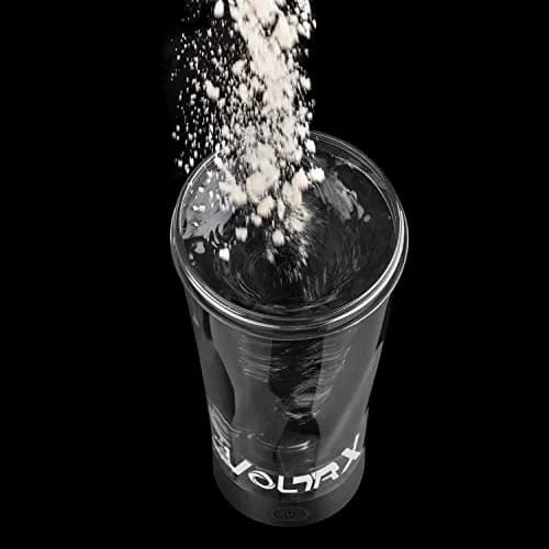 VOLTRX Premium Electric Protein Shaker Bottle 700ml (23.7 oz) | USB Rechargeable Vortex Mixer Cup thumbnail 3