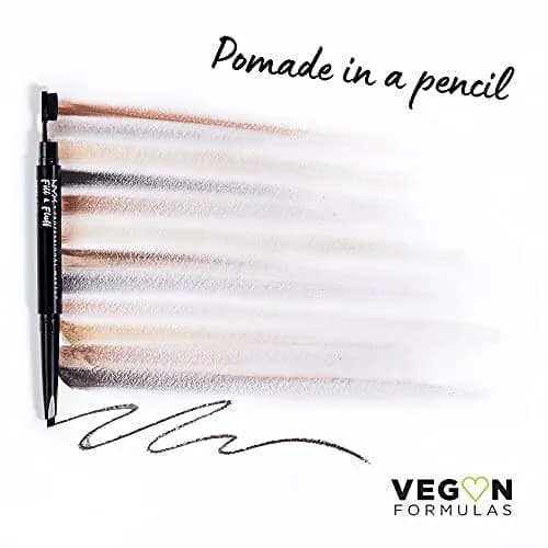 NYX PROFESSIONAL MAKEUP Fill & Fluff Eyebrow Pomade Pencil, Auburn | Dual-Ended Micro Paddle Brush & Teardrop Tip for Precise & Blended Brows thumbnail 2
