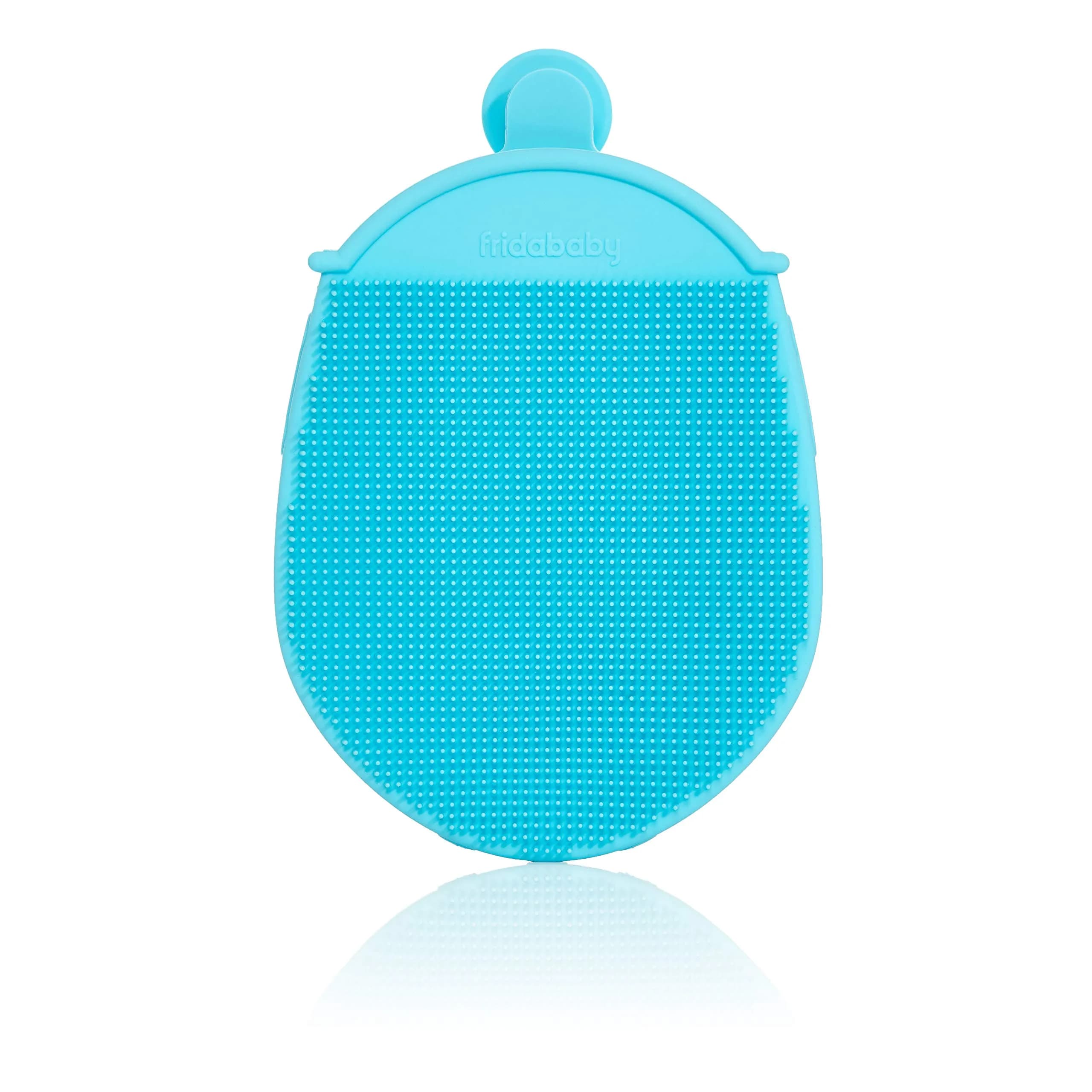 Frida Baby DermaFrida Bath Mitt Silicone | Gentle Exfoliating Toddler Body Brush for All Skin Types - view 3