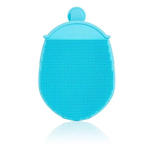 Frida Baby DermaFrida Bath Mitt Silicone | Gentle Exfoliating Toddler Body Brush for All Skin Types thumbnail 3